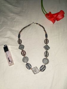 Boho Beaded Statement Necklace