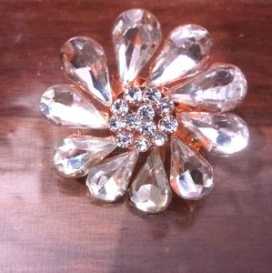 Alert !! Sparkling ADJUSTABLE Flower RING💍