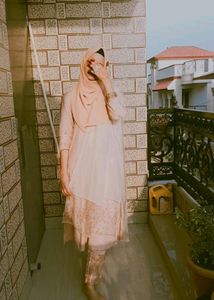 Peach Kurta Set