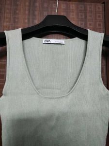 Zara Knit Bodysuit Top