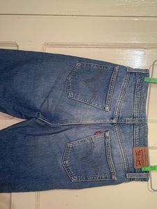 Levi's Blue Straight Leg Jeans