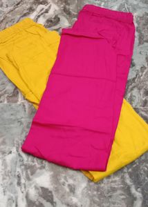 😍5 Pcs Combo Plazo Set Unique Colours