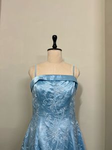 Elegant Blue Ethnic Gown