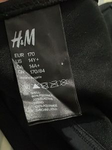 H&amp;m &amp; Vero Moda Black Bikini Set