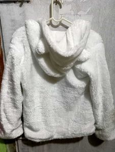 White Fuzzy Jacket