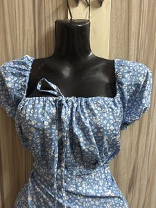 Floral Print Midi Dress