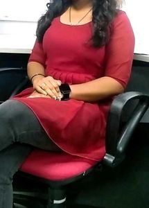 Short Georgette Kurti