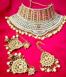 Bridal Kundan Jewelry Set new And Not Used