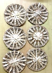 BAMBOO IDIYAPPAM MAKER SET OF 6