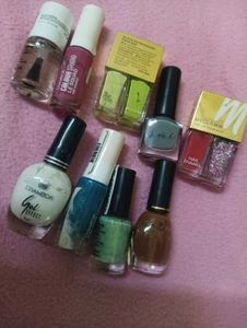Multicolored Nailpains Of Various Brands🌻🎀