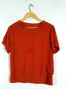 Buy 1get1 Rust Top For Women's