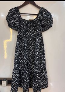 Floral Print Mini Dress