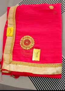 Red Work Saree For Festive