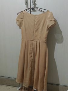 Beige Colour Dress
