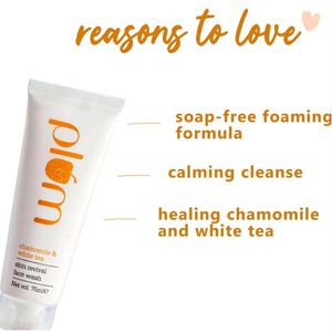 CHAMOMILE &amp; WHITE TEA FACE WASH