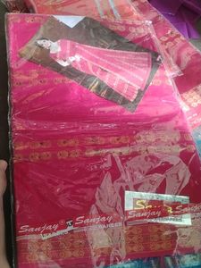 Elegant Pink Saree