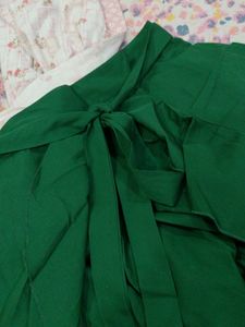 Flared Skirt With Trousers