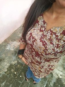 Floral Print Kurti