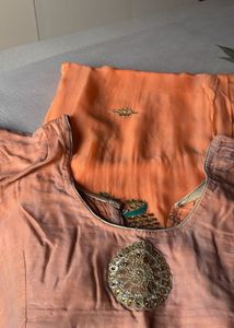 Pure Chiffon Gota Patti Partywear Saree