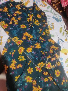 Anaarkali Floral print