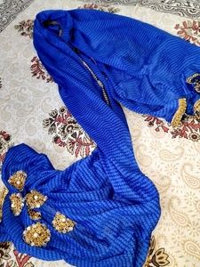 Stone Side Work  Dupatta