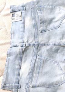 Ripped Light Wash Jeans