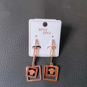 inspired by Versace design Long earrings