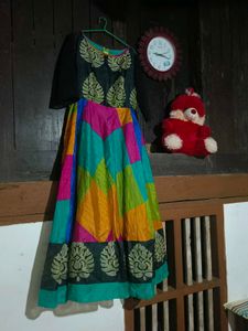 Multicolored Gown