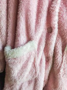 Plush Night Dress Korean