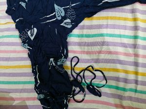 Stylish Navy Blue Dress