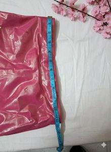 Girls Pink Embroidered Lehenga Choli