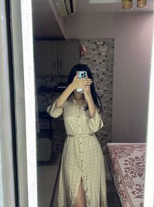 Beige Dress By Breya
