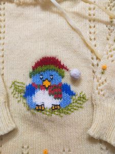Woolen Frock And Cap.Combo Pack