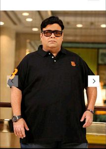 big banana 5xl Black Polo T-Shirt