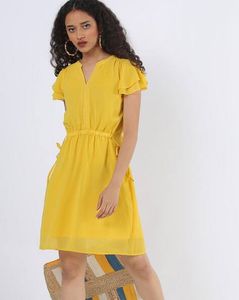 Yellow Mini Dress