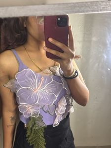 Floral Applique Tank