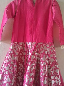 Pink Ethnic Gown