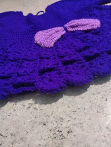 Crochet Baby Dress Set with Hat &amp; Shoes