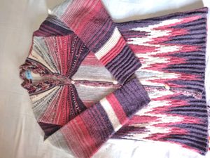 Colorful Knit Cardigan