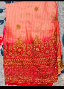 Embroidery Saree