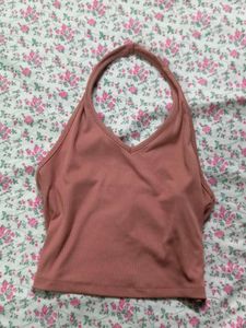 Halter Neck Crop Top