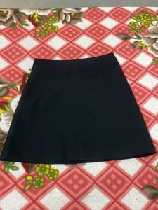 H&M Jet Black Skirt