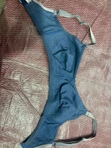 Comfortable Blue Bra
