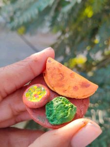 Miniature Clay Food Set