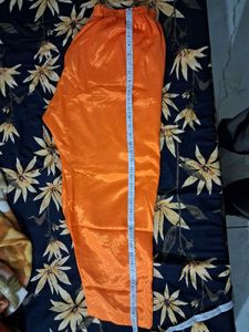 Elegant Orange Suit Set