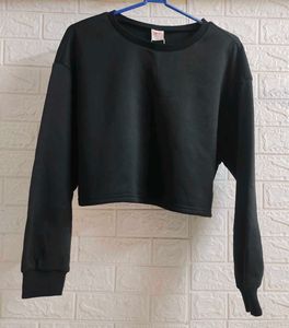 Urbanic Black Crop Top Track Suit
