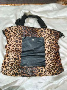 Leopard Print Tote Bag