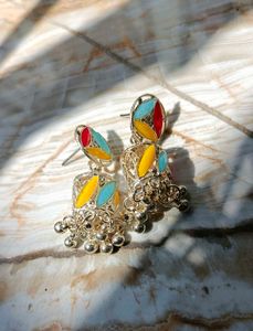 Boho Style Jhumka Earrings 💖