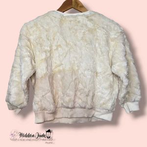 Fuzzy Cream Sweater