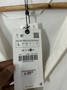 ZARA waist Cut Out Top
